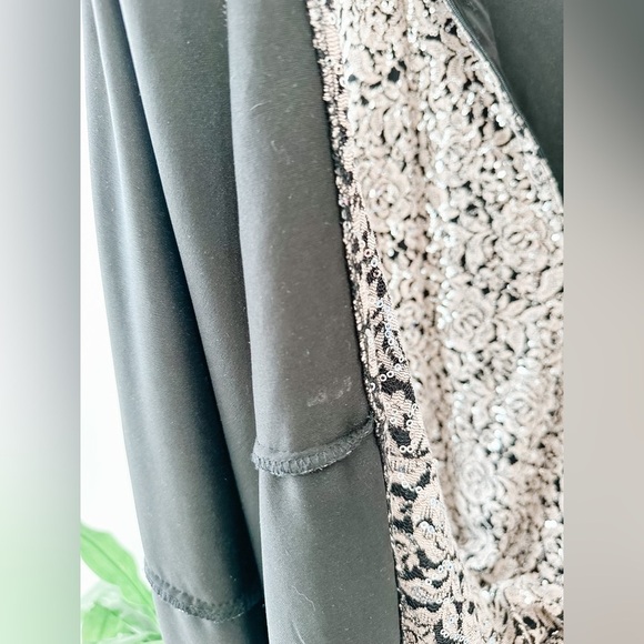 Vintage - Alex Evenings - Sequin Gown - Scoop Neck - Size 12 - Picture 9 of 15